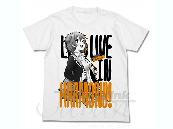 Yui Yuigahama T-Shirt White XL