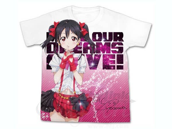 Nico Yazawa Full Graphic T-Shirt White L | HLJ.com