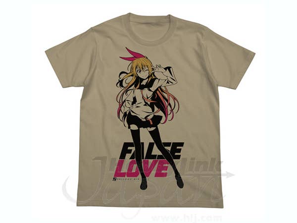 Chitoge Kirisaki T-shirt Sand Khaki M | HLJ.com