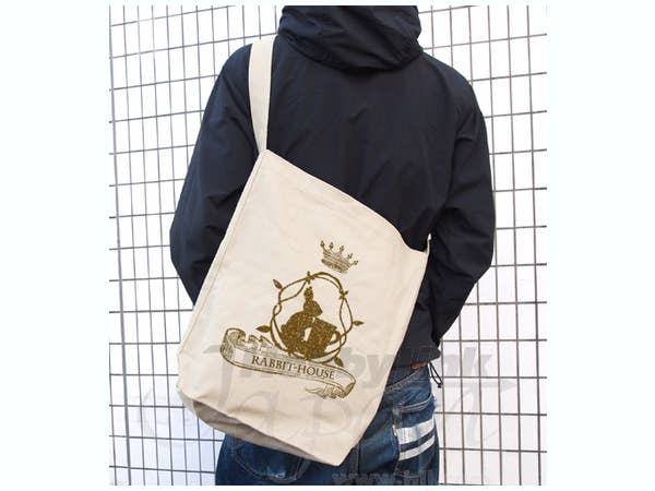Rabbit House Shoulder Tote Bag