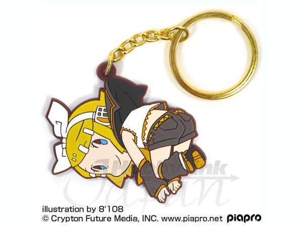 Rin Kagamine Pinched Key Chain | HLJ.com