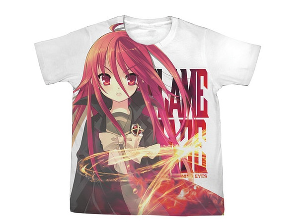 Dengeki Bunko: Fighting Climax: Shana Full Graphic T-Shirt White-L