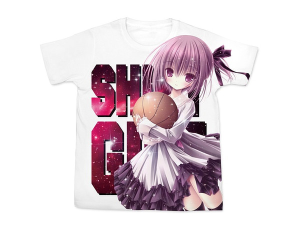 Dengeki Bunko: Fighting Climax: Tomoka Minato Full Graphic T-Shirt White-L