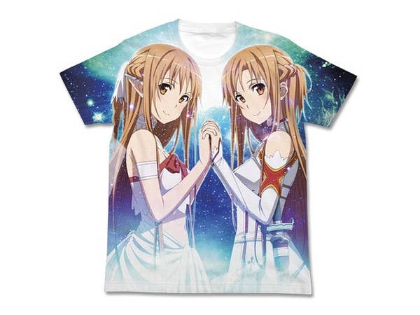 Asuna & Asuna Full Graphic T-Shirt White XL