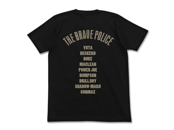 Brave Police T-Shirt Black XL