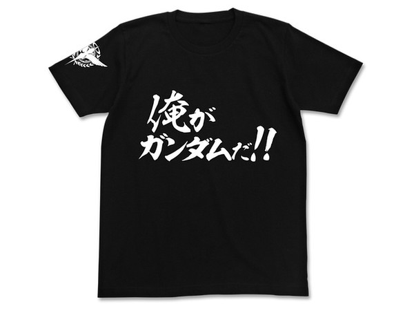 Mobile Suit Gundam 00 Ore ga Gundam da!! T-shirt Black XL