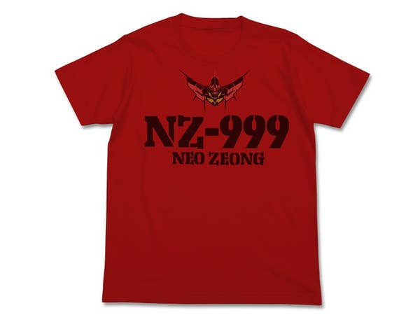 Mobile Suit Gundam UC: NZ-999 Neo Zeong T-Shirt: Red-S