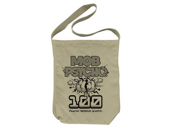 Mob Psycho 100: Mob 100% Shoulder Tote Bag: Sand Khaki