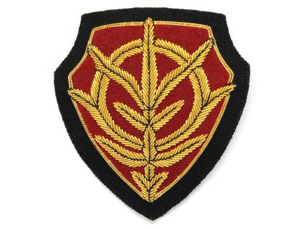 Mobile Suit Gundam: Zeon Mole Embroidered Patch Brooch