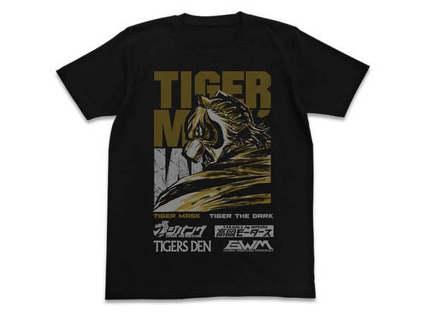 Tiger Mask W: Tiger Mask W T-Shirt Black S