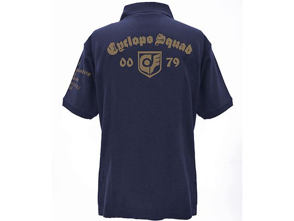 Mobile Suit Gundam 0080 War In The Pocket: Cyclops Squad Polo Shirt / Navy-L