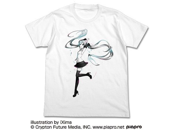 Hatsune Miku V4X T-Shirt / White-Xl