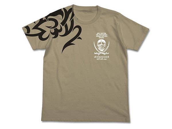 Black Lagoon: Revy Tattoo T-Shirt / Sand Khaki-S