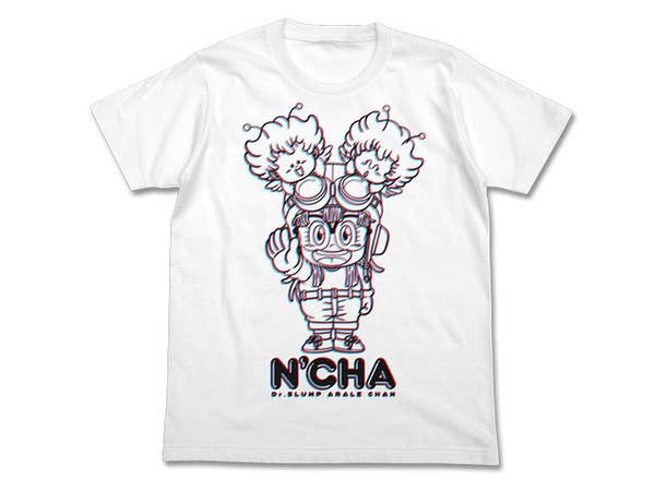 Dr. Slump - Arale-chan: Arale-chan Ncha T-shirt / White - M