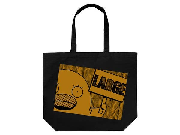 Gintama: Elizabeth Large Tote Bag / Black