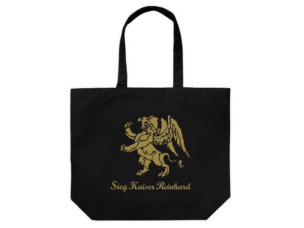 Legend of the Galactic Heroes: Lohengramm Dynasty Large Tote Bag / Black