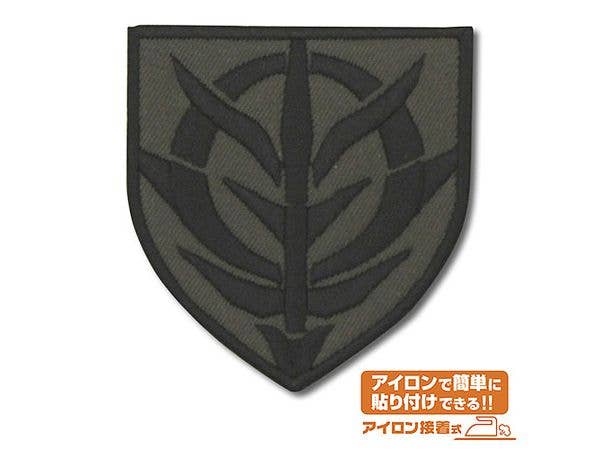 Mobile Suit Gundam: Zeon Stencil Mark Patch Low Visibility Type