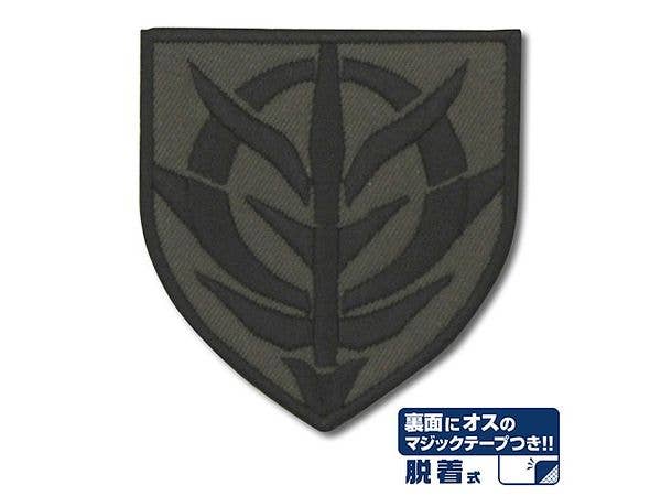Mobile Suit Gundam: Zeon Stencil Mark Detachable Patch Low Visibility Type