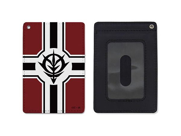 Mobile Suit Gundam: Zeon Principality Flag Full Color Pass Case