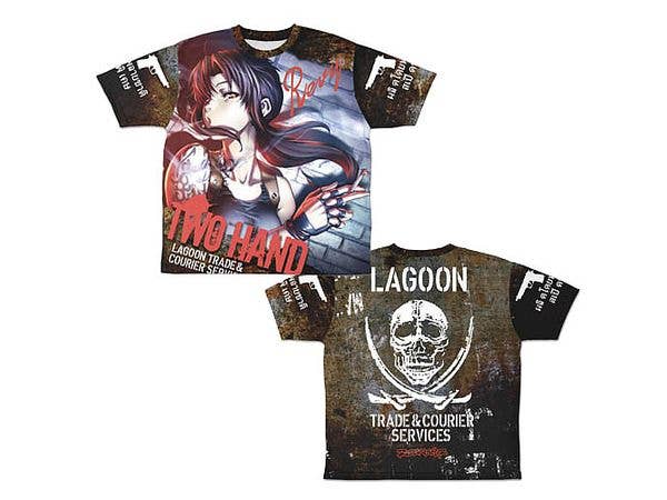 Black Lagoon: Two Handed Revy Double-Sided Full Graphic T-Shirt / L
