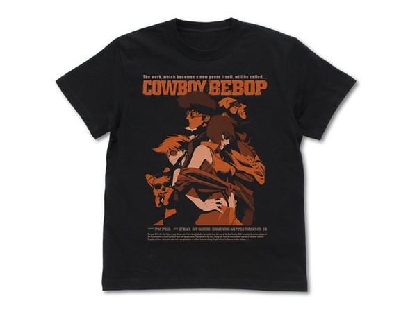 Cowboy Bebop: Cowboy Bebop T-shirt Cover Art Ver.: Black - XL