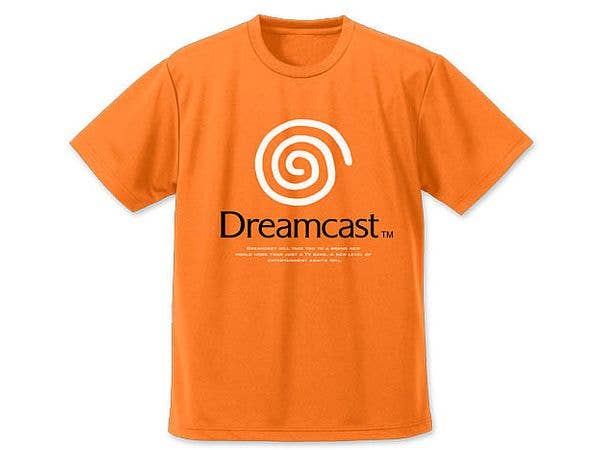 Dreamcast Dry T-Shirt / Orange-Xl