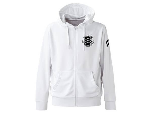 Persona 5 (Anime): Shujin Academy Dry Parka: White - S