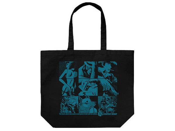 Cowboy Bebop: Cowboy Bebop Large Tote Bag / Black