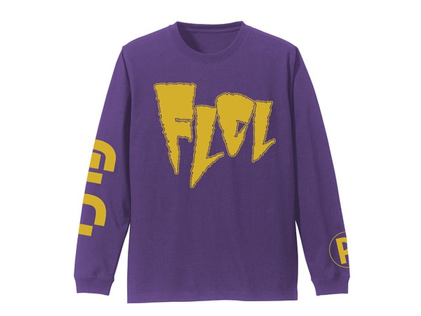 FLCL: FLCL Rib Long Sleeve T-shirt: Violet Purple - M