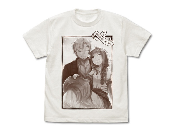 Spice and Wolf: Original Ver. Spice and Wolf T-shirt: Vanilla White - S