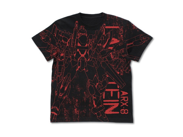 Full Metal Panic! (Original Work): Original Work Ver. ARX-8 Laevatein (Final Battle Type) All Print T-shirt: Black - M