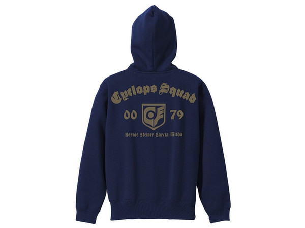 Mobile Suit Gundam 0080: War in the Pocket: Cyclops Squad Zip Parka: Navy - L