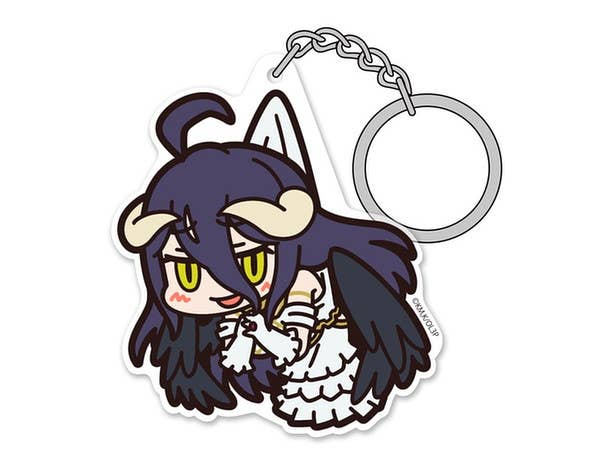 Overlord III: Albedo Acrylic Pinched Keychain