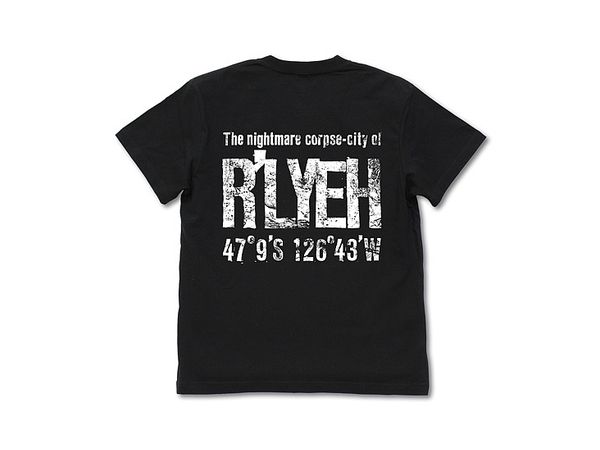 Miskatonic University Purchasing Department: R'LYEH T-shirt: Black - S