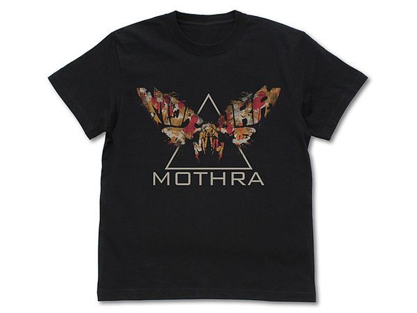 Godzilla King Of The Monsters: Godzilla K.O.M. Mothra T-Shirt / Black-XL