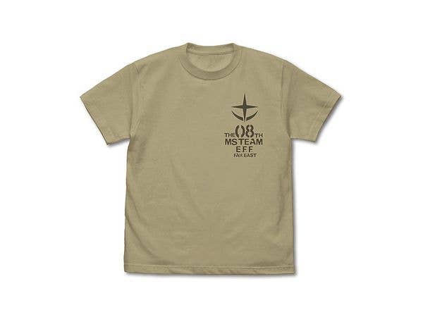 Mobile Suit Gundam: The 08th MS Team: The 08th MS Team Mobile Suit T-shirt: Sand Khaki - S