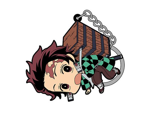 Anime Demon Slayer: Tanjiro Kamado Tsumamare Keychain