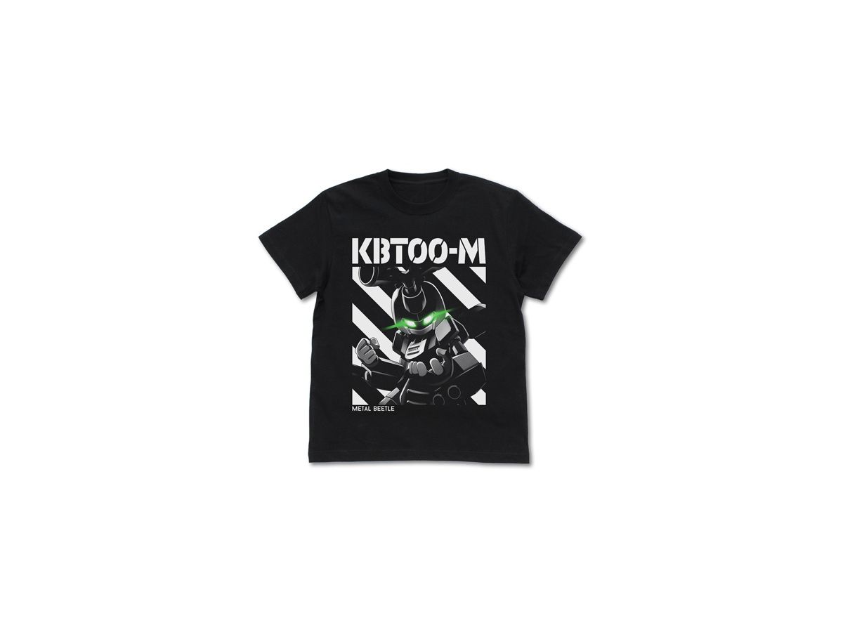 Medabots: Metal Beetle (Metabee) T-shirt: Black - M