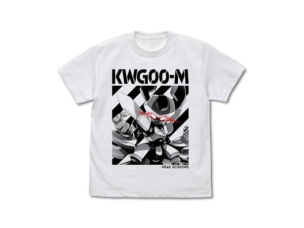 Medabots: Head Scissors (Rokusho) T-shirt: White - S