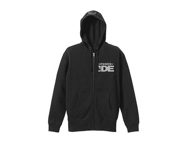 Space Runaway Ideon: Ide Gauge Luminous Zip Parka: Black - S