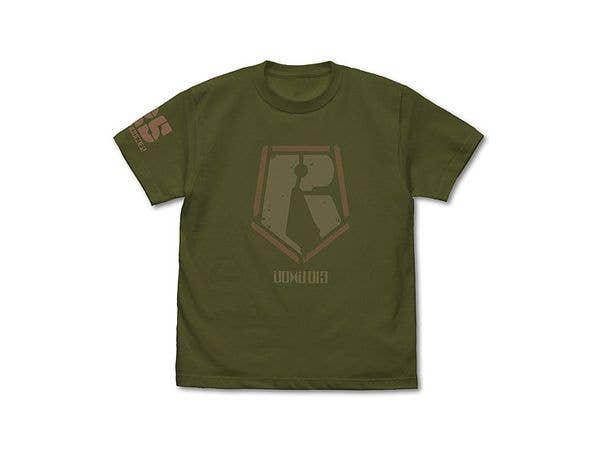 Armored Trooper Votoms: Red Shoulder Vintage T-shirt: Moss - L
