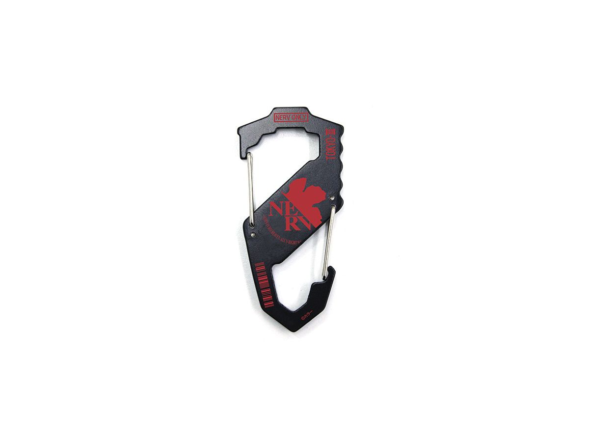 Evangelion: Nerv Carabiner S Type: Black