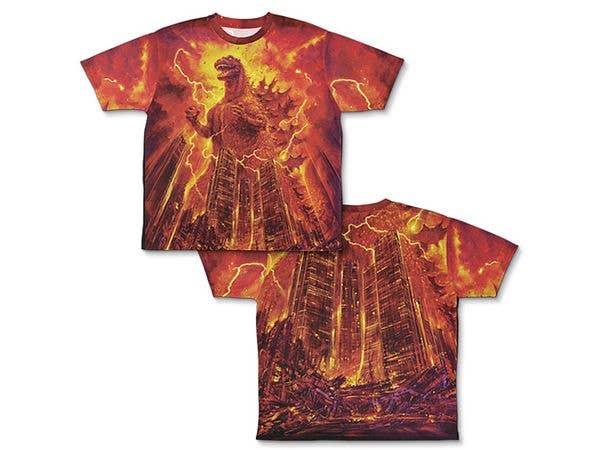 Godzilla '84 Double-Sided Full Graphic T-Shirt / Xl