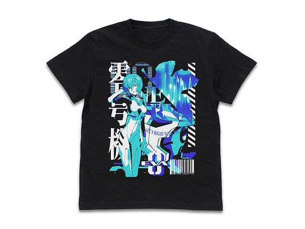 Evangelion: Eva Unit-00 Acid Graphics T-Shirt / Black-L