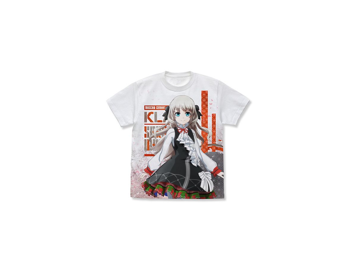 Sakura Wars the Animation: Anime Ver. Clara Full Graphic T-shirt: White - XL