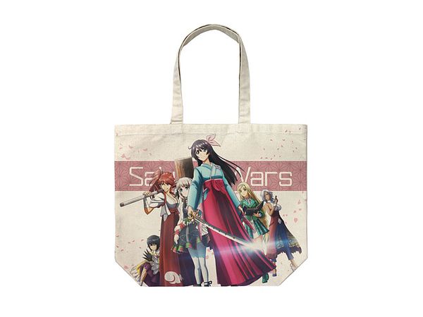 Sakura Wars the Animation: Anime Ver. Sakura Wars Full Graphic Large Tote Bag: Natural