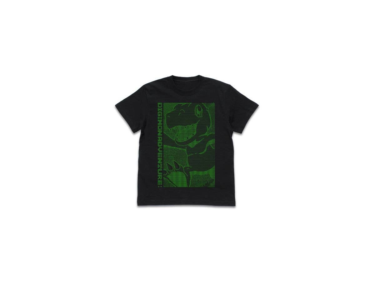 Digimon Adventure:: Agumon Digital Graphic T-shirt: Black - L