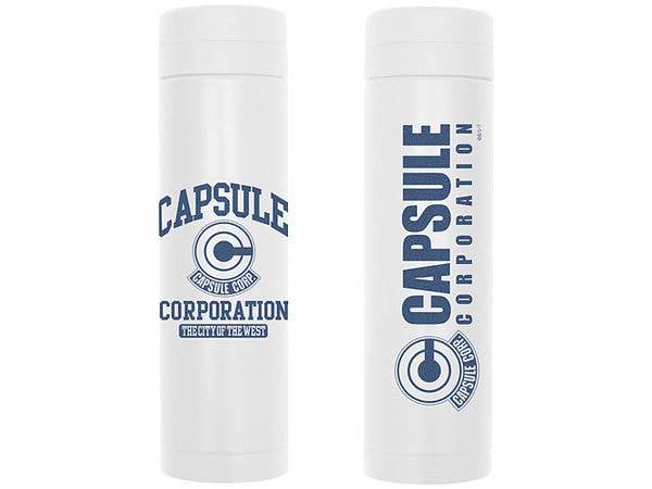 Dragon Ball Z: Capsule Corporation Thermos Bottle / White
