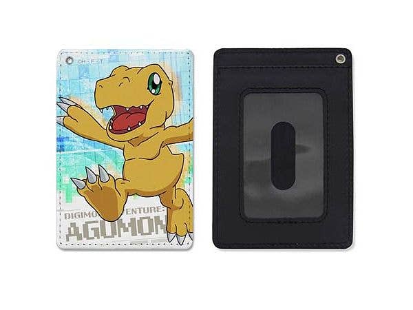 Digimon Adventure:: Agumon Full Color Pass Case