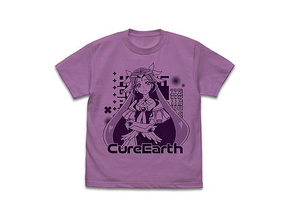 Healin' Good Pretty Cure: Cure Earth T-shirt: Lavender - XL
